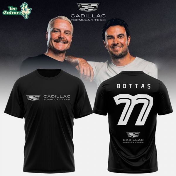 Valtteri Bottas Cadillac T-shirt (Black)
