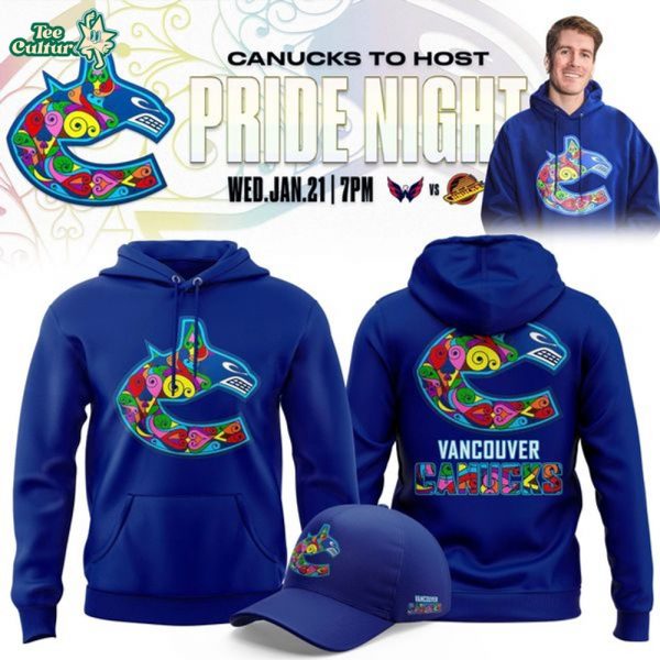 Vancouver Canucks x Pride Night 2026 Hoodie