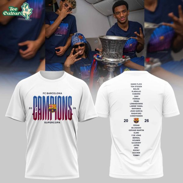 Victory Tee Winners Supercup FC Barcelona
