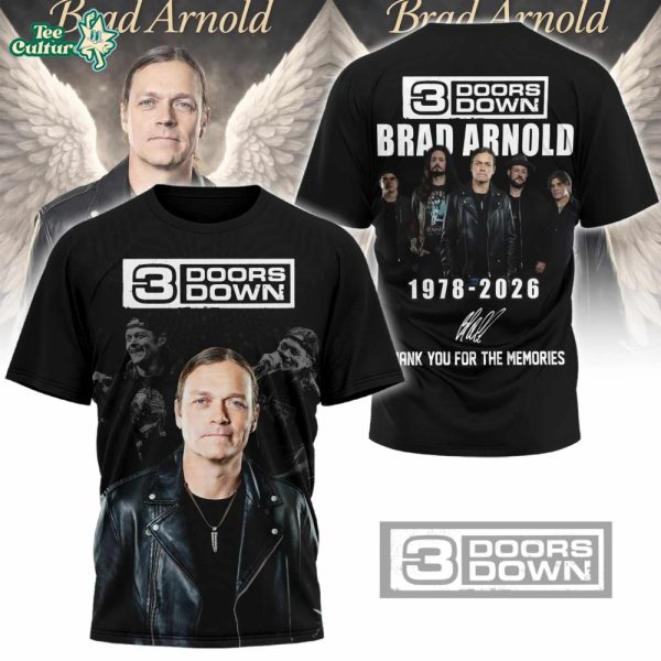 3 Doors Down Brad Arnold February 2026  Tshirt