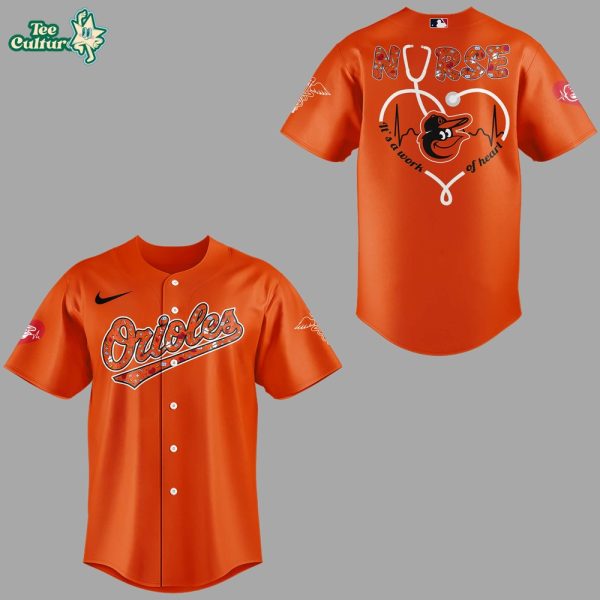Baltimore Orioles 2026 MLB Nurses Night Tribute Jersey by Teesculture.com