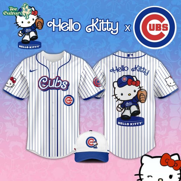 Chicago Cubs 2026 Hello Kitty Night MLB Fan Jersey