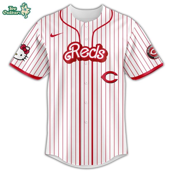 Cincinnati Reds MLB Hello Kitty Night 2026 Exclusive Jersey by Teesculture.com