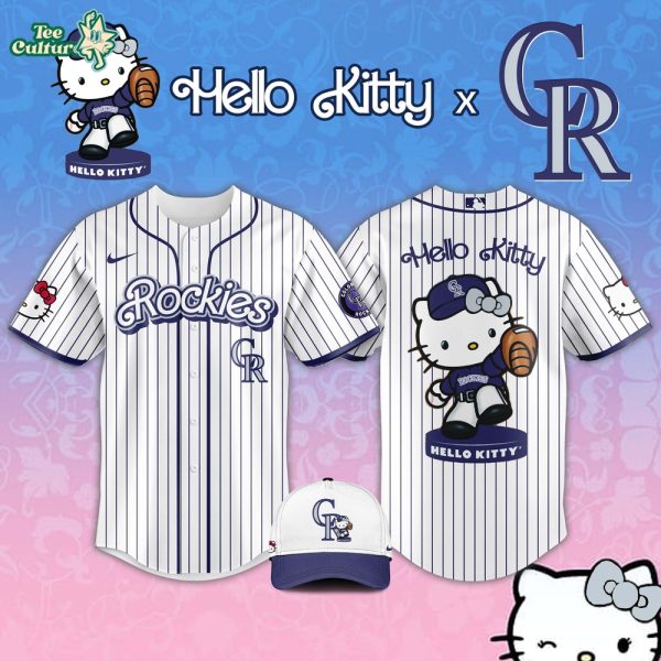 Colorado Rockies 2026 MLB Hello Kitty Celebration Jersey