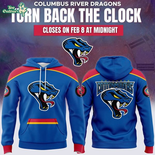 Columbus River Dragons 2026 "Turn Back the Clock" Hoodie