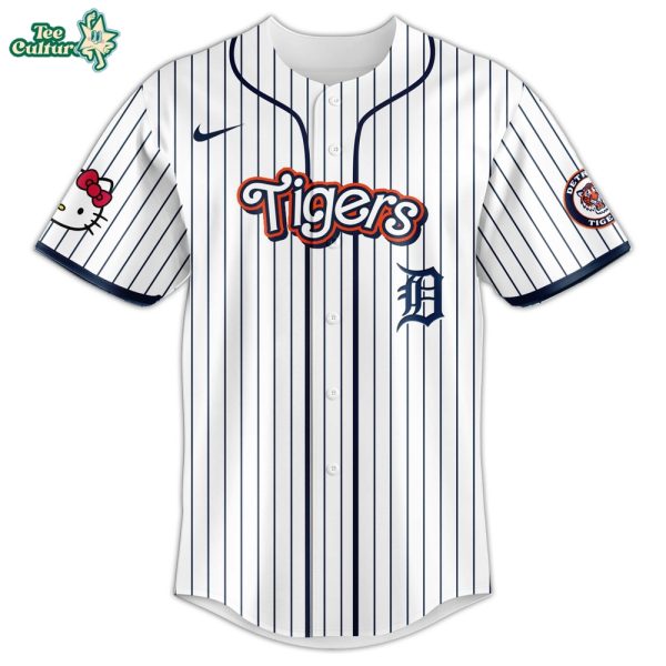 Detroit Tigers Hello Kitty Night 2026 MLB Collector Jersey by Teesculture.com