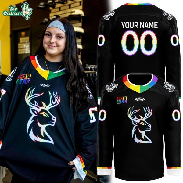 Iowa Heartlanders x Pride Night Hockey For All Jersey 2026