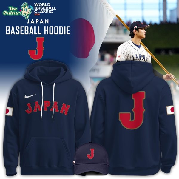 Japan Baseball 2026 World Baseball Classic 2DHoodie Limited Edition Navy