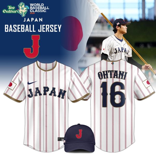 Japan Baseball Ohtani 2026 World Baseball Classic Jersey Limited Edition White