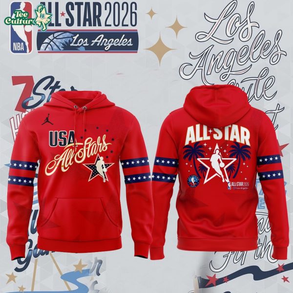 Jordan Brand 2026 NBA All-Star Game Team USA 2026 Hoodie -Red