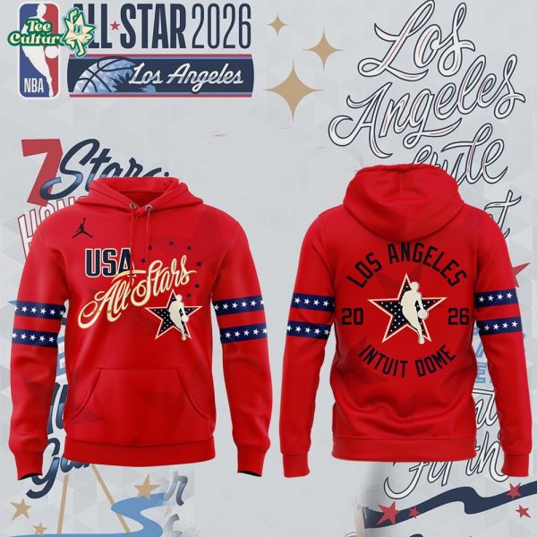 Jordan Brand 2026 NBA All-Star Game Team USA 2026 Hoodie -Red V2