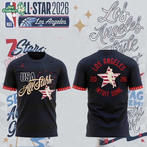 Jordan Brand 2026 NBA All-Star Game Team USA jersey 2026 Shirt - Black V2