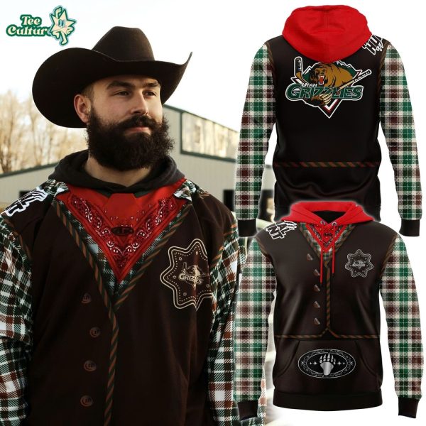 Limited Edition Utah Grizzlies Wild West Hoodie
