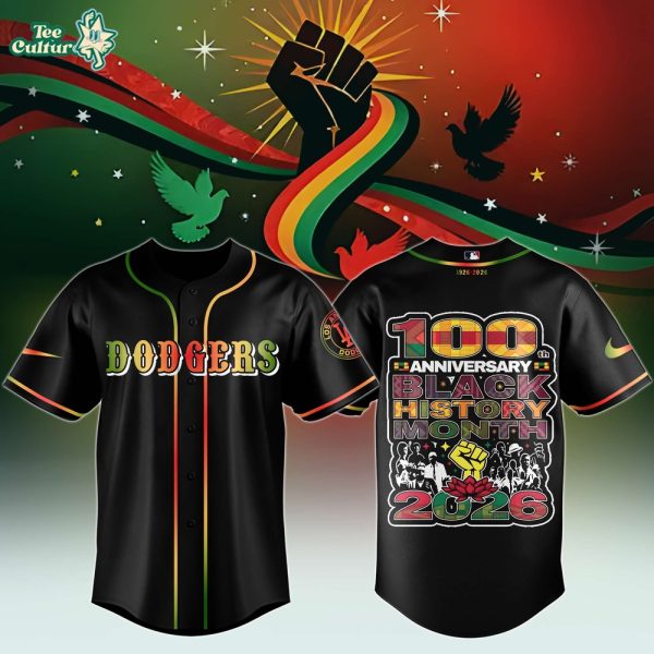 Los Angeles Dodgers x Black History Month 1926–2026 Jersey