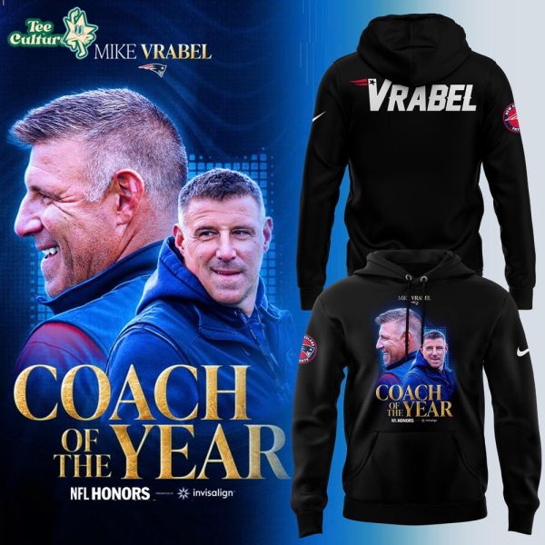 Mike Vrabel Coach of the Year Legacy Hoodie V3