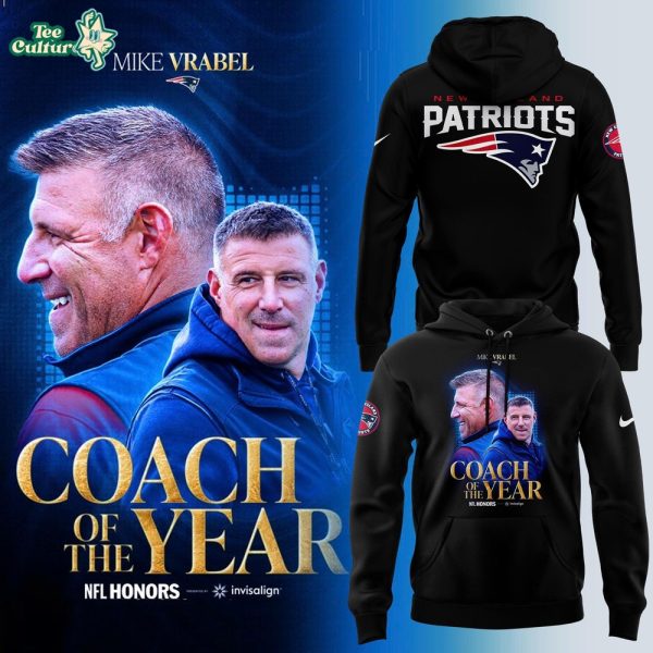 Mike Vrabel Coach of the Year Legacy Hoodie V4