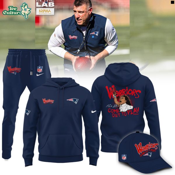 New England Patriots Warriors Come Out To Play Special Edition Hoodie