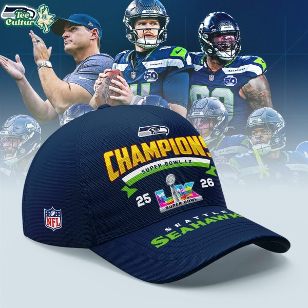 New Era Seattle Seahawks 2025-2026 NFC Conference Champions Locker Room 9FIFTY A-Frame Cap