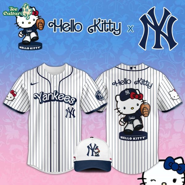 New York Yankees 2026 Hello Kitty Night MLB Special Edition Jersey
