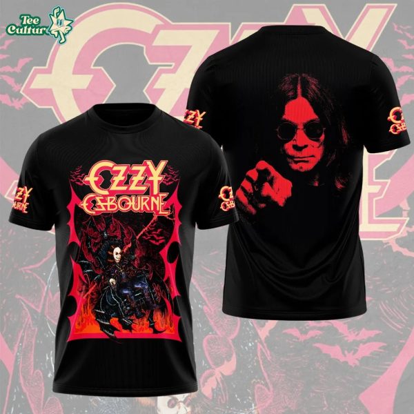 Ozzy Osbourne Demon Shadow Premium 3D Graphic Apparel