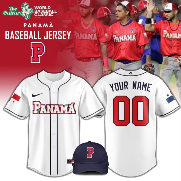 Panama Baseball 2026 World Baseball Classic Jersey Limited Edition White