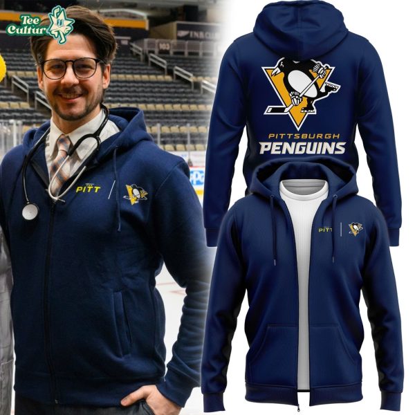 Pittsburgh Penguins x The Pitt Full Zip Limited Edition Hoodie