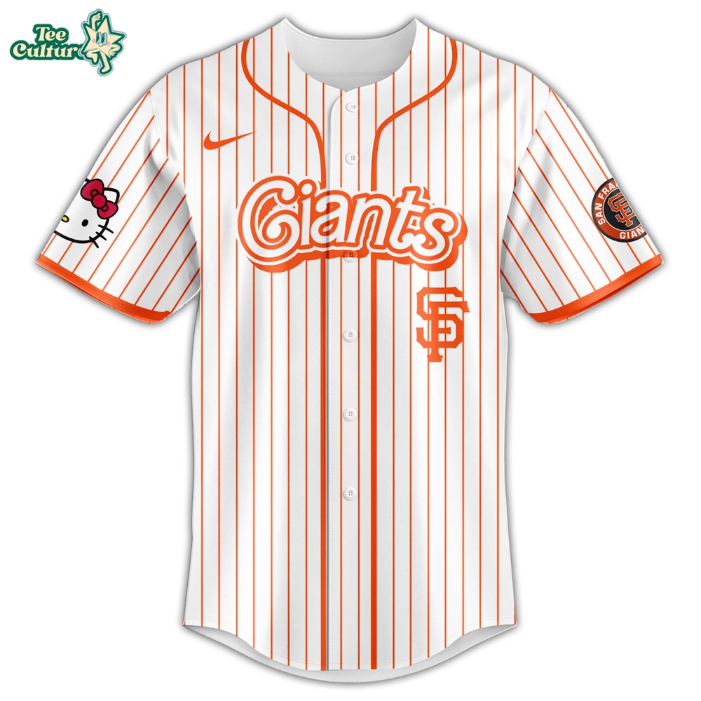 San Francisco Giants Hello Kitty Night 2026 MLB Edition Jersey