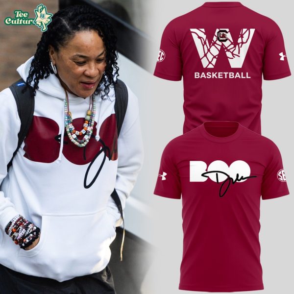 South Carolina Gamecocks x Dawn Staley 2026 Boo Tshirt - Red