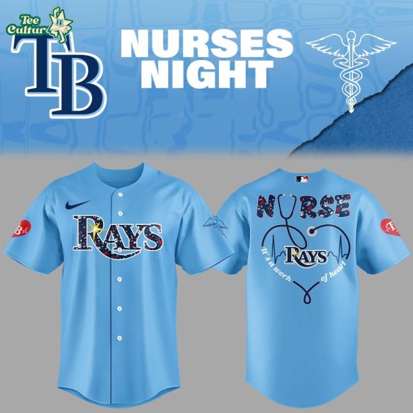 Tampa Bay Rays MLB Nurses Night 2026 Exclusive Fan Jersey