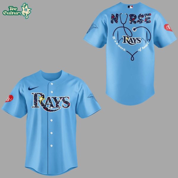 Tampa Bay Rays MLB Nurses Night 2026 Exclusive Fan Jersey by Teesculture.com