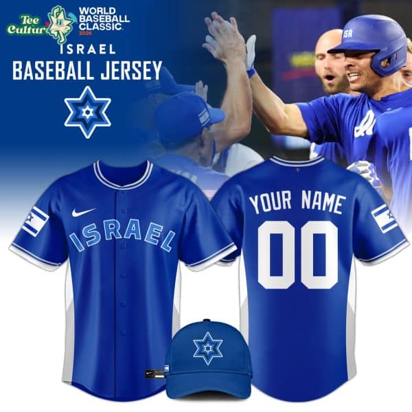 Team Israel 2026 World Baseball Classic Limited Edition Blue Jersey