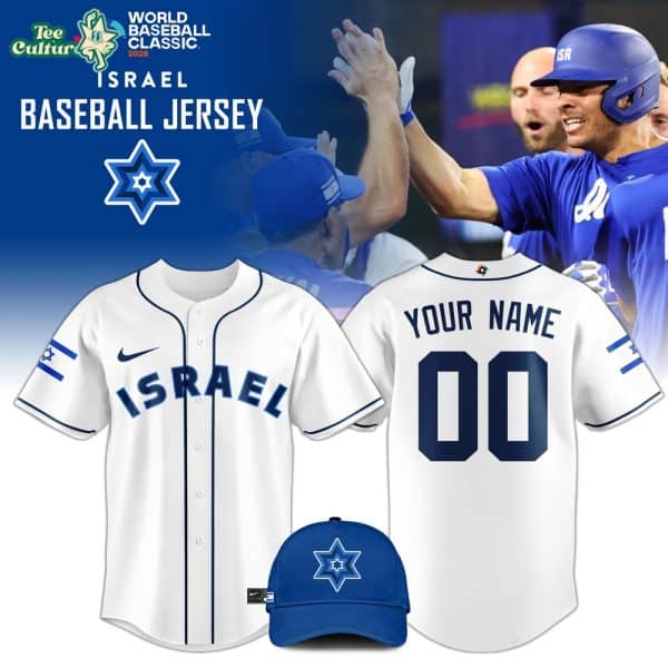 Team Israel 2026 World Baseball Classic Limited Edition White Jersey