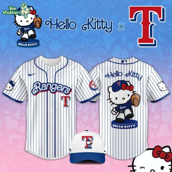 Texas Rangers MLB 2026 Hello Kitty Celebration Jersey