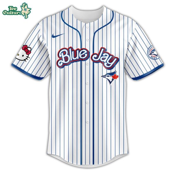 Toronto Blue Jays Hello Kitty 2026 MLB Fan Jersey by Teesculture.com