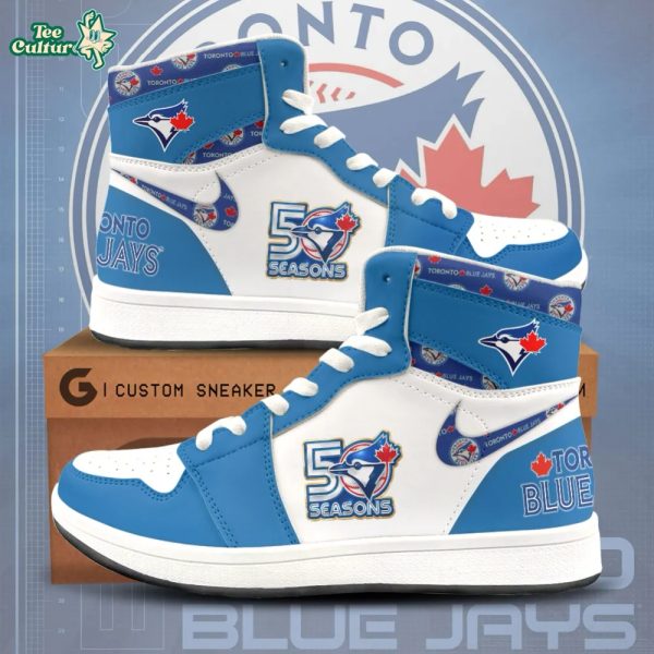 Toronto Blue Jays Toronto Blue Jay 50 Seasons AJ1 Sneaker