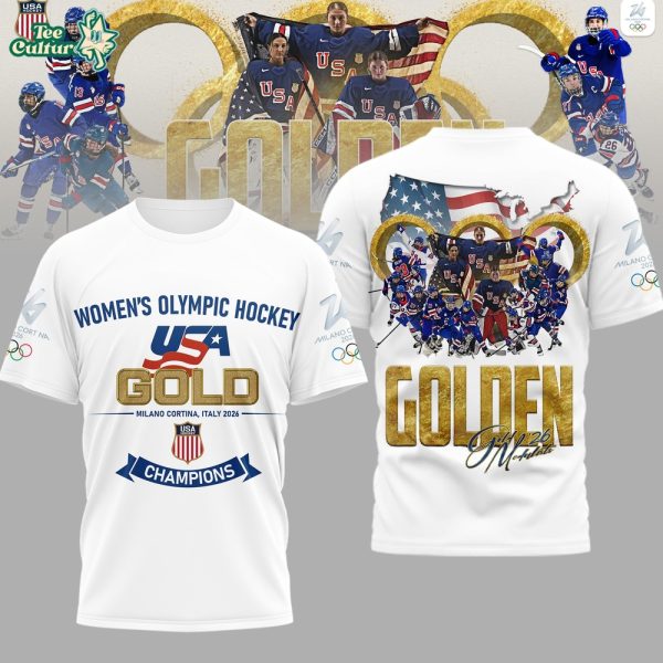 USA Hockey Olympic 2026 Premium 3D Shirt – TD Edition