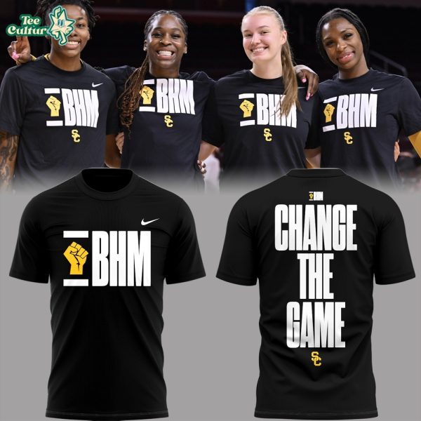 USC Happy Black History Month 2026 Change The Game Limited T-Shirt
