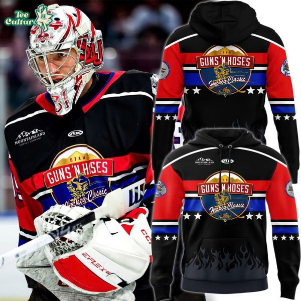Utah Grizzlies 2026 Guns n’ Hoses Hoodie