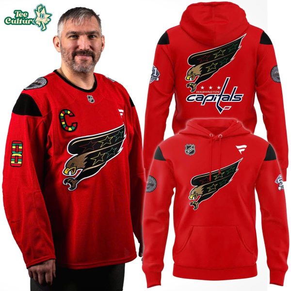 Washington Capitals Black History Auction 2026 Hoodie