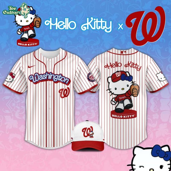 Washington Nationals MLB Hello Kitty Night 2026 Collector Jersey