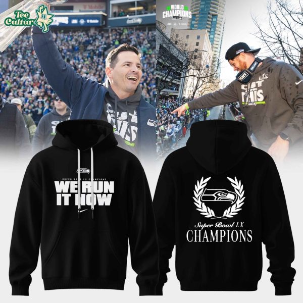 World Champions Energy – Seahawks Super Bowl Hoodie - White text Ver2