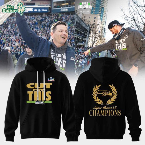 World Champions Energy – Seahawks Super Bowl Hoodie - Yellow text