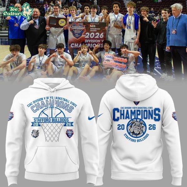 2026 Division 5 Boys Basketball State Champions Commemorative Hoodie