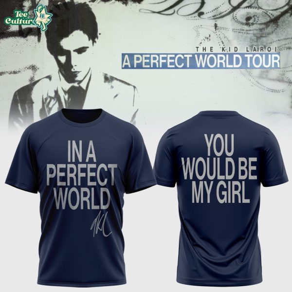 A Perfect World Tour Official Merch T-Shirt Version 2