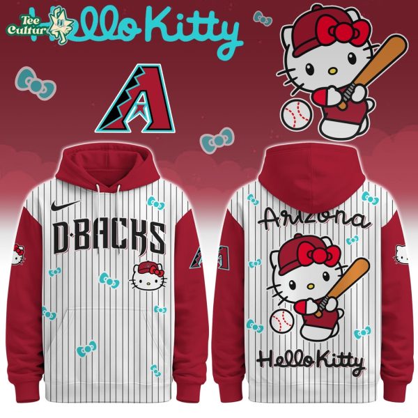 Arizona Diamondbacks Hello Kitty Special Edition Fan Hoodie