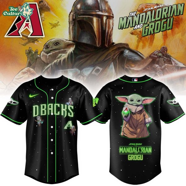 Arizona Diamondbacks x The Mandalorian & Grogu Special Edition Baseball Jersey – Collector Release