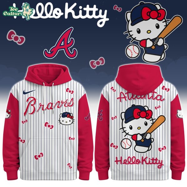 Atlanta Braves Hello Kitty Special Edition Fan Hoodie