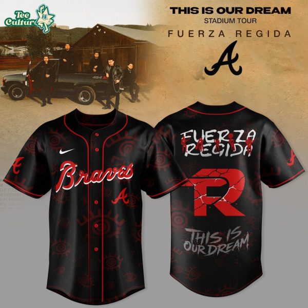 Atlanta Braves x Fuerza Regida – This Is Our Dream Stadium Tour 2026 Jersey Collection