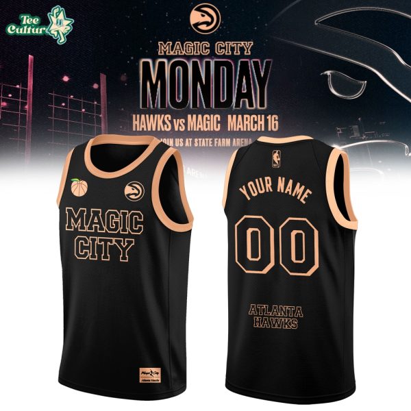 Atlanta Hawks x Magic City 2026 Edition Custom Jersey