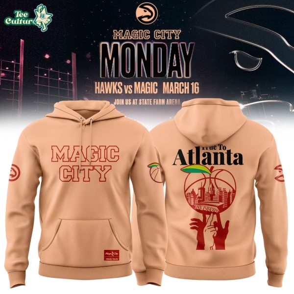 Atlanta Hawks x Magic City 2026 Edition Hoodie